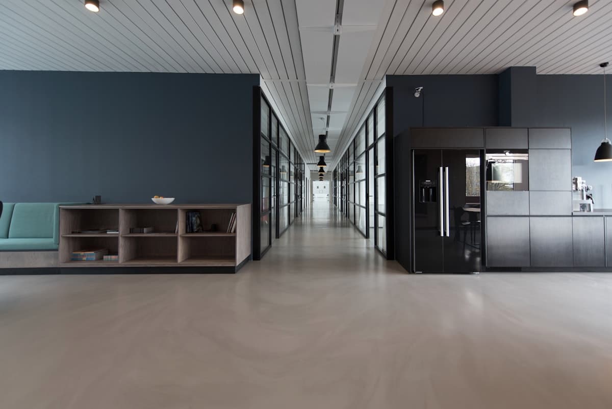 Modern law firm office interior — professional legal practice workspace